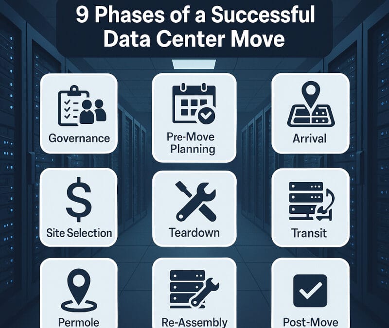 9 Critical Phases of a Successful Data Center Move