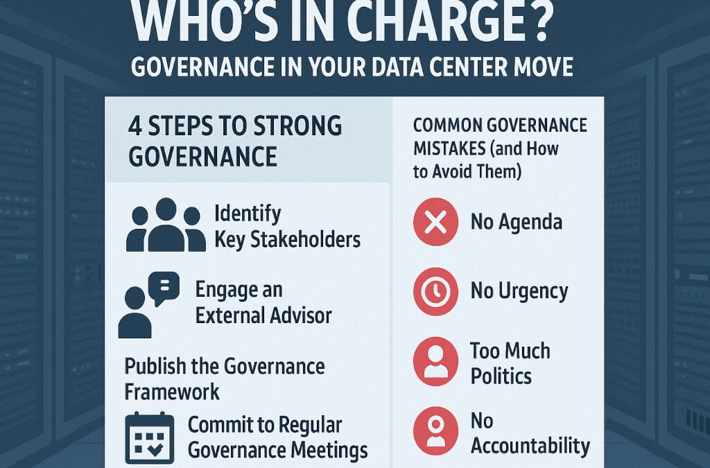 Who’s in Charge? Governance in Your Data Center Move